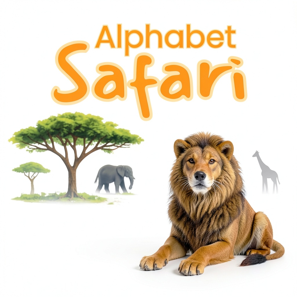 Children reading the Africa animal book on a tablet