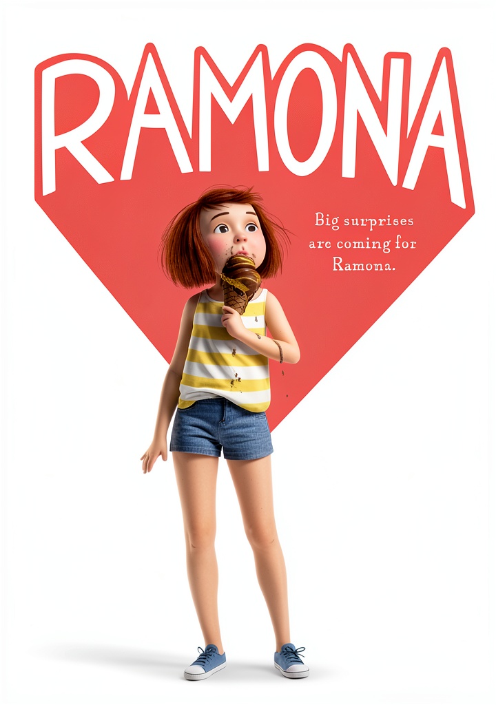 'Ramona Quimby Kindle edition on a tablet screen'